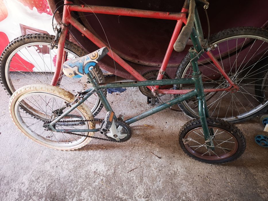 Bicicletas, trotinetes peças sucata