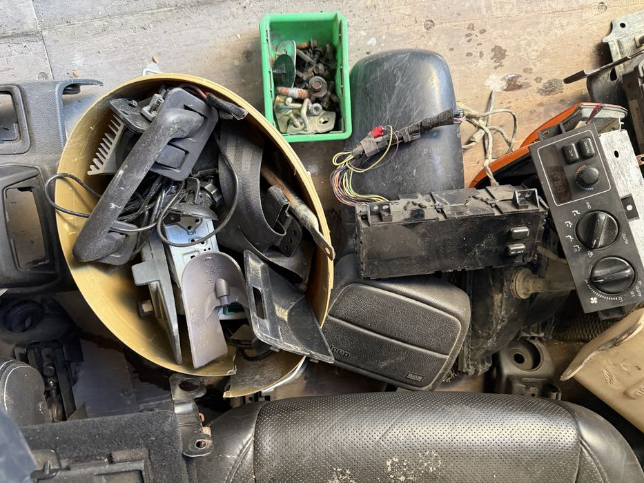 Jeep ZJ czesci lusterko filtr wlaczniki inne