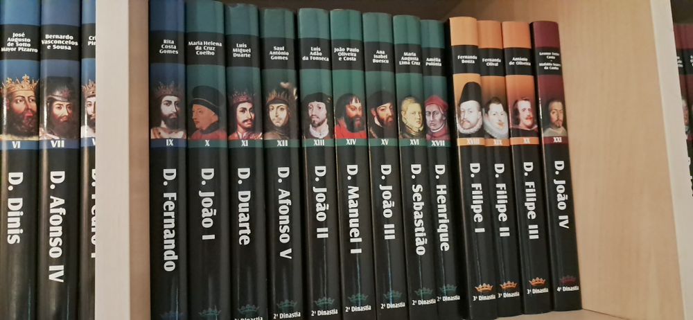 Colecao Reis e Rainhas de Portugal