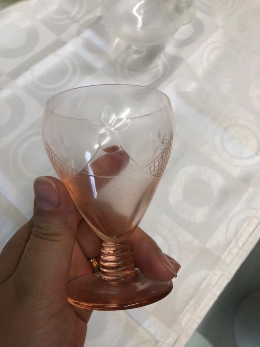 Serviço  de copos Art Decô