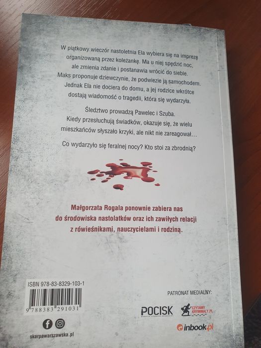 Krzyk za oknem  M. ROGALA