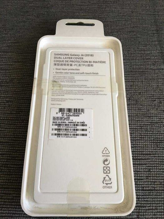 Telemóvel capa De Dupla Protecção Samsung Galaxy J6 (2018