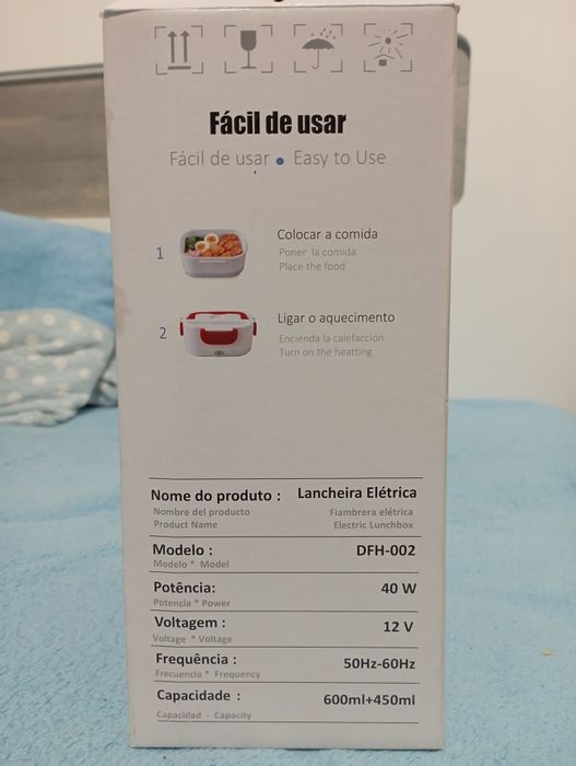 Lancheira Elétrica p/carro