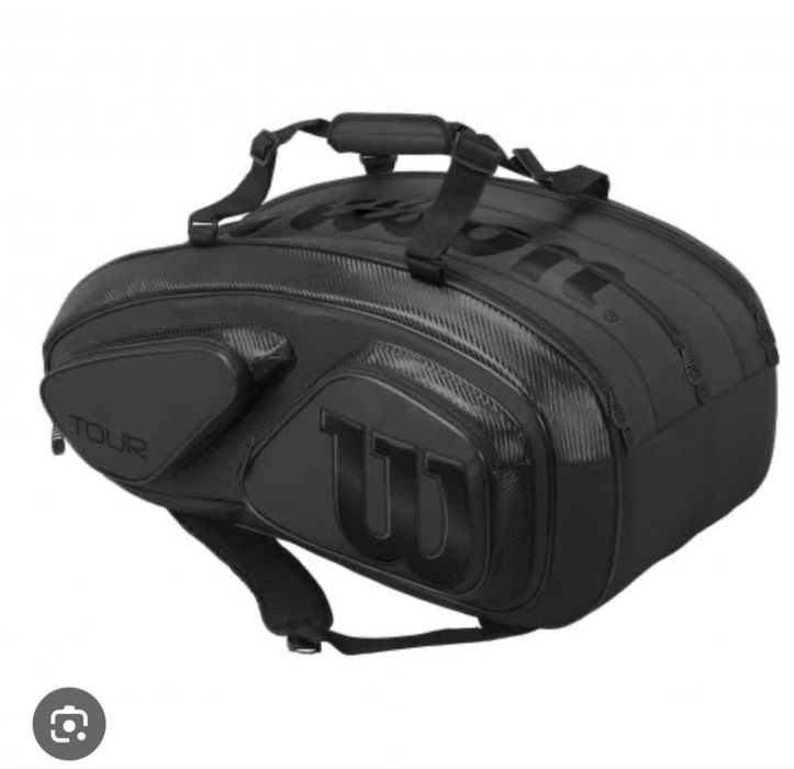 Saco raquetes Wilson Tour v15 Pro Black