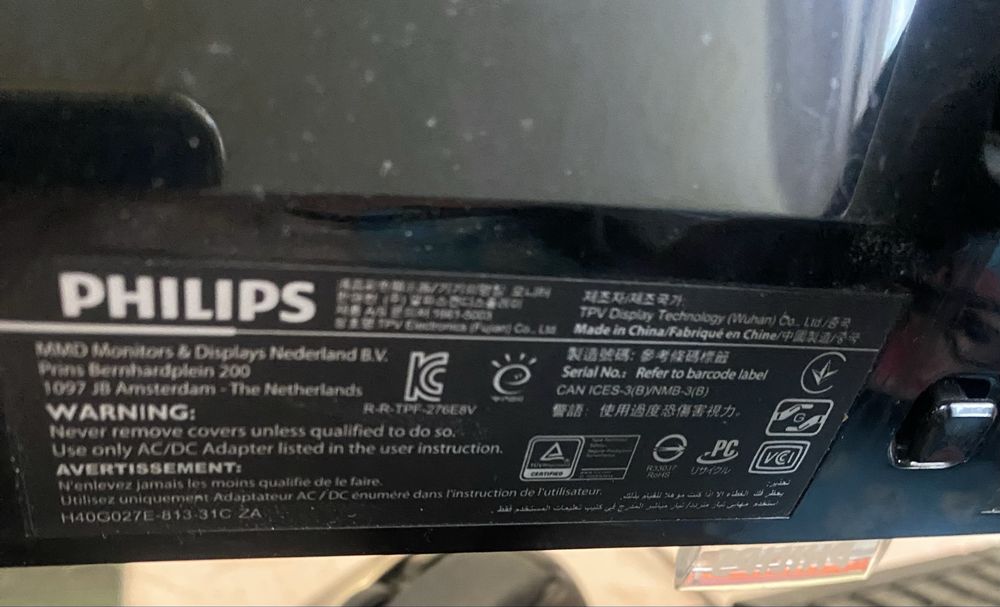Монитор Philips 27” 4K