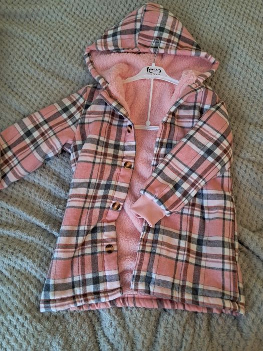 Куртка сорочка для дівчини; тепла сорочка;одяг для дівчат ; курточка н