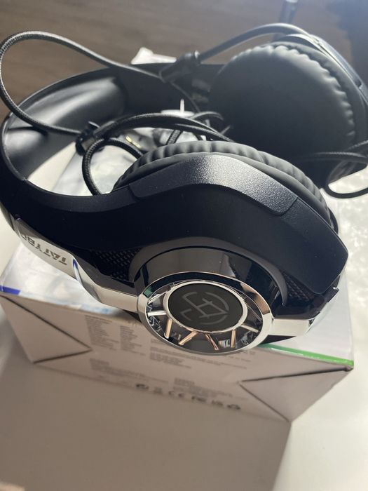 Tatybo Słuchawki do gier PS4 PS5 PC Xbox One Mac Switch