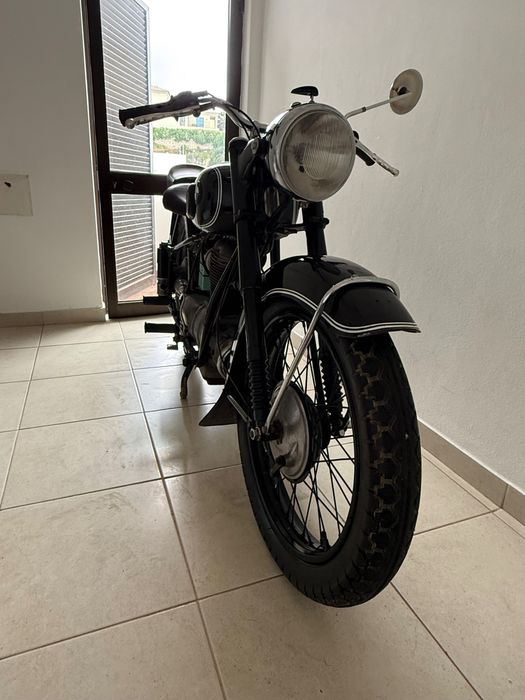 BMW R25 - mota antiga 1952 - ótimo estado