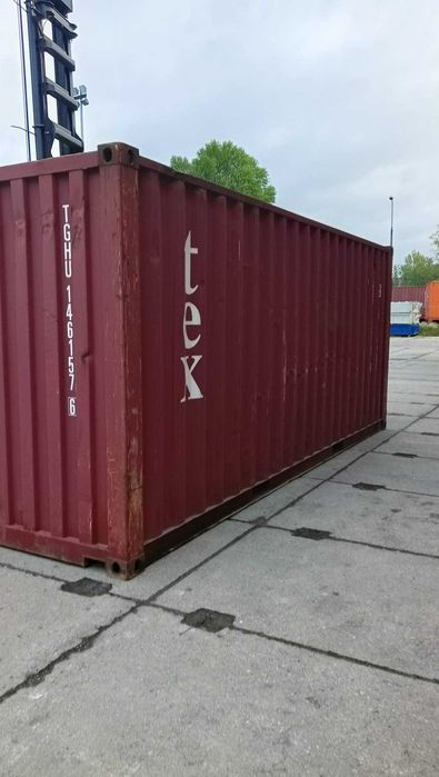 Sprzedam kontener morski używany 20'DV,6 metrowy-EP
