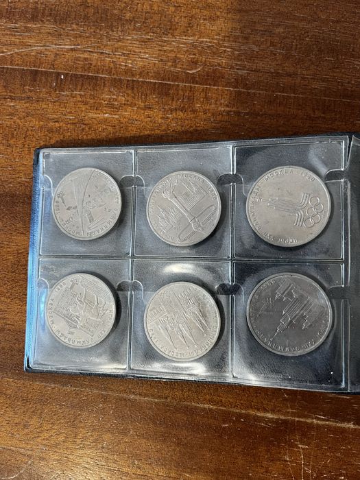 СССР коллекция из 64 монет 1965-1991