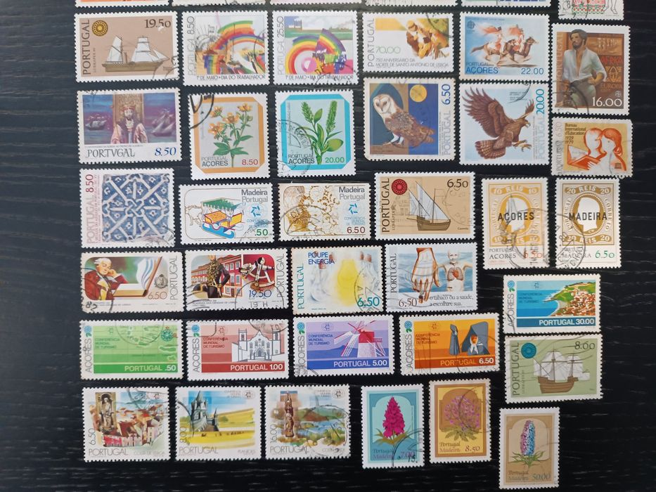 Selos de Portugal, 50 selos de 1979 a 1981
