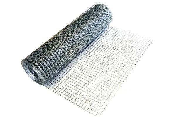 Siatka hodowlana zgrzewana na woliery, klatki ocynk 19x19