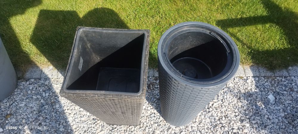 Donice wysokie -60cm komplet