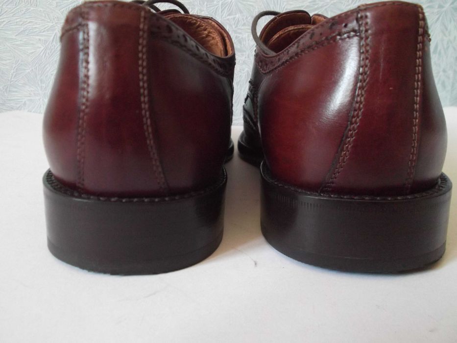 Мужские кожаные туфли Florsheim, дерби, броги. Made in Italy. размер 7