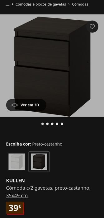 Mesinha cabeceira kullen