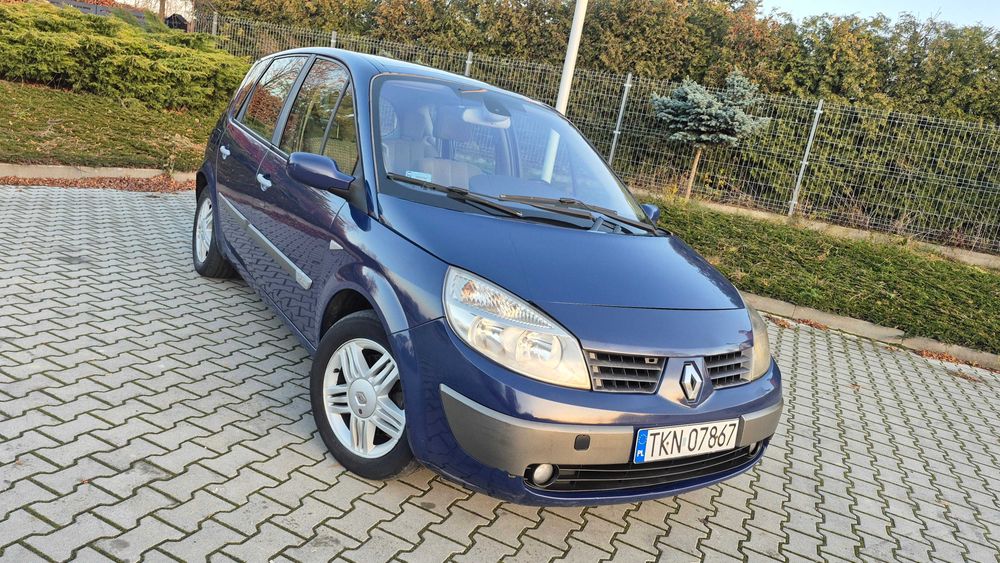 Scenic*2005r*1.9 DCi (120kM)*Climatronic*Panorama*ALU 16*1-wł.-12 lat*