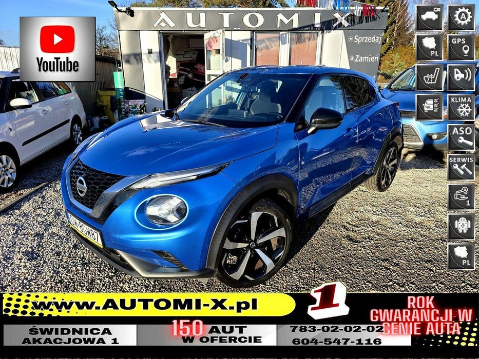 Nissan Juke Salon PL* 1 Wł. *Bezwypadkowy*ROK Gwarancji w cenie *Automi-x.pl