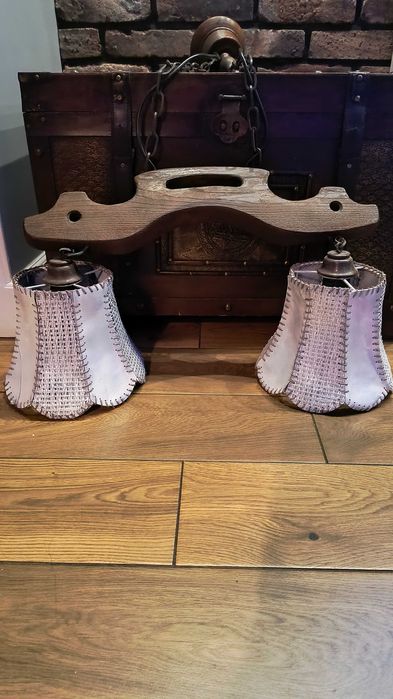 Lampa żyrandol w stylu vintage