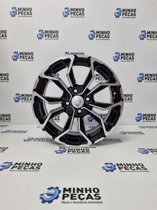Jantes Renault Clio RS em 15 Preto Polido (4x100)