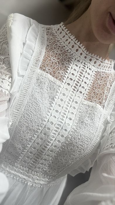 Платье из шифона