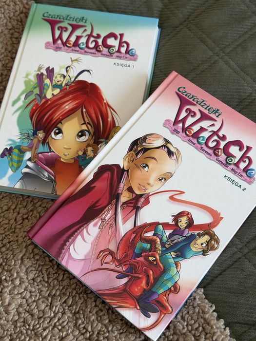 Czarodziejki Witch komiksy tomy 1-2