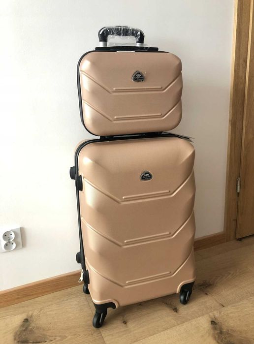 DUŻA WALIZKA + kuferek walizka turystyczna