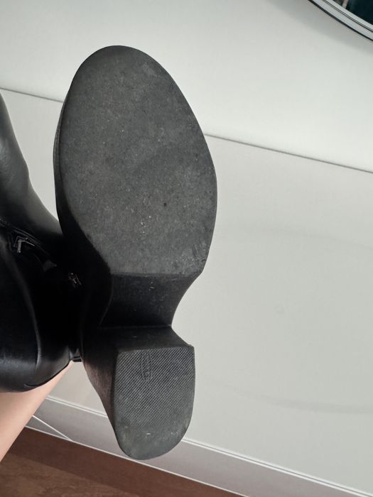 Botins Seaside tamanho 37 pretos bom estado