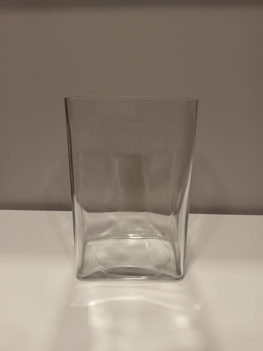 Jarra de vidro retangular