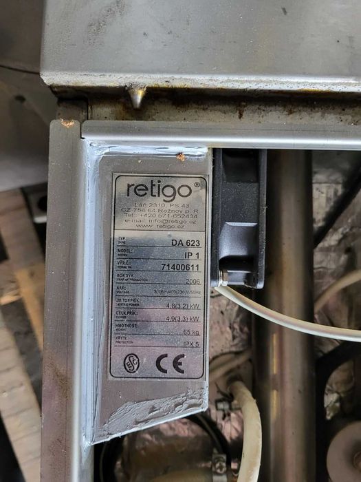 Пароконвектомат бу Retigo DA 623 6 рівнів