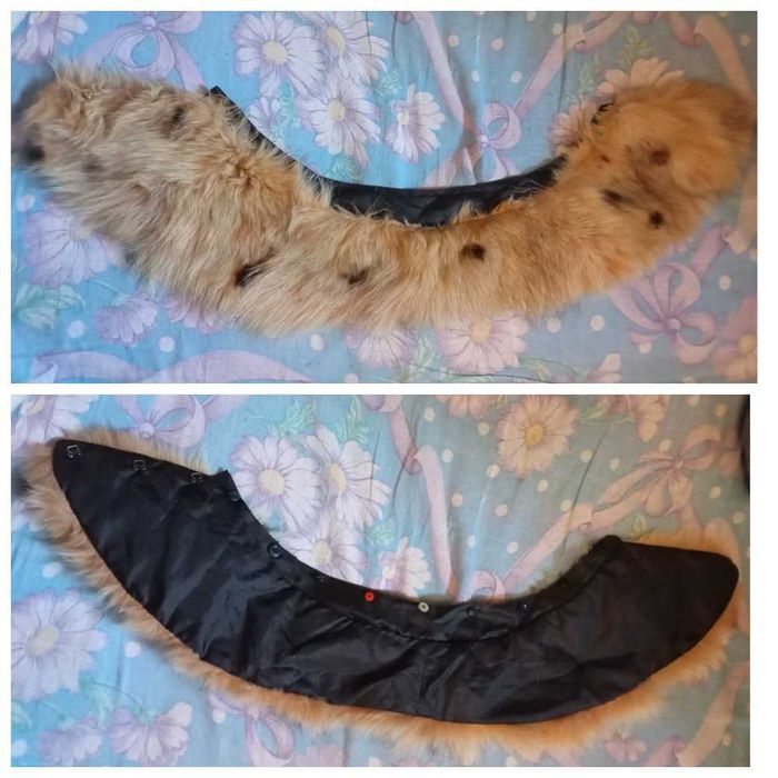 Натуральный мех цигейка опушка капюшон ворот