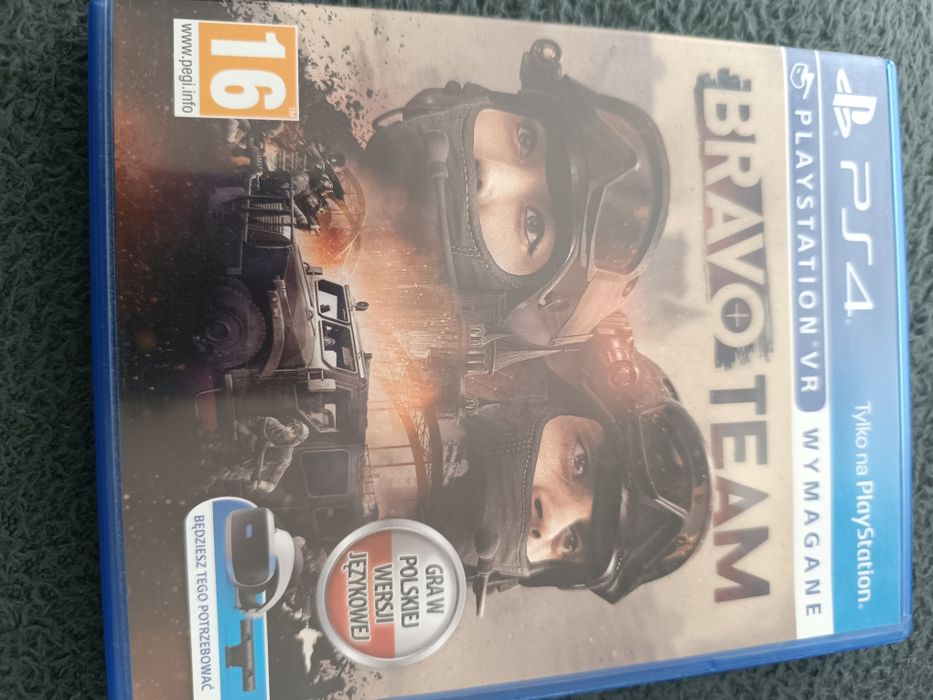 Gra Bravo team na PS4 gogle VR po polsku