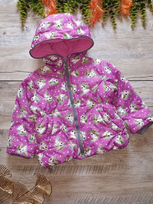 Зимова куртка для дівчинки 12-18 міс.