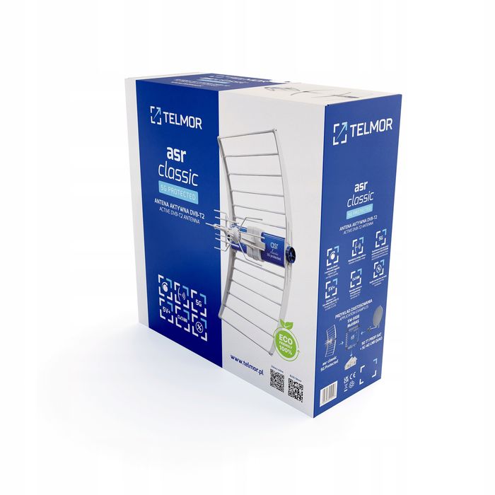 Antena zewnętrzna Telkom-Telmor ASR Classic 5G VHF UHF DVB-T2