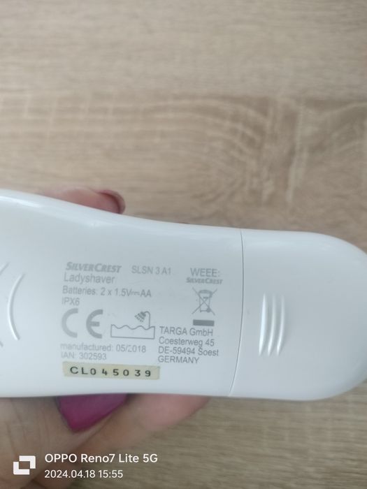 Golarka damska Silver Crest