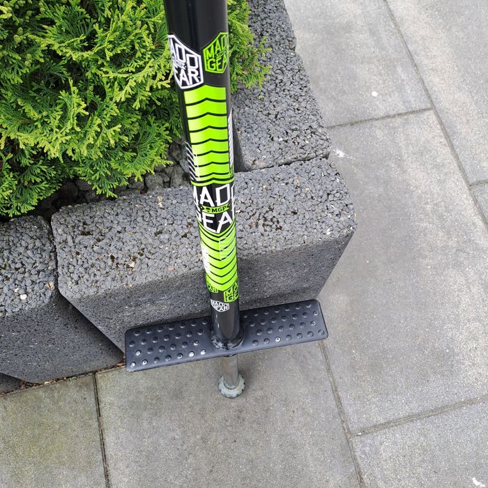 Czarno zielone pogo