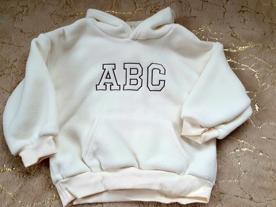 Стильний/флісовий костюм УНІСЕКС,розмір116/ОВЕРСАЙЗ худі і штани джоге