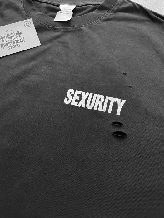 Нові чорні футболки Protocol Index - SEXURITY / Project GR оверсайз