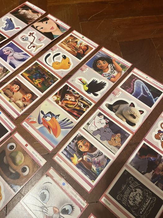 56 autocolantes da Disney edição