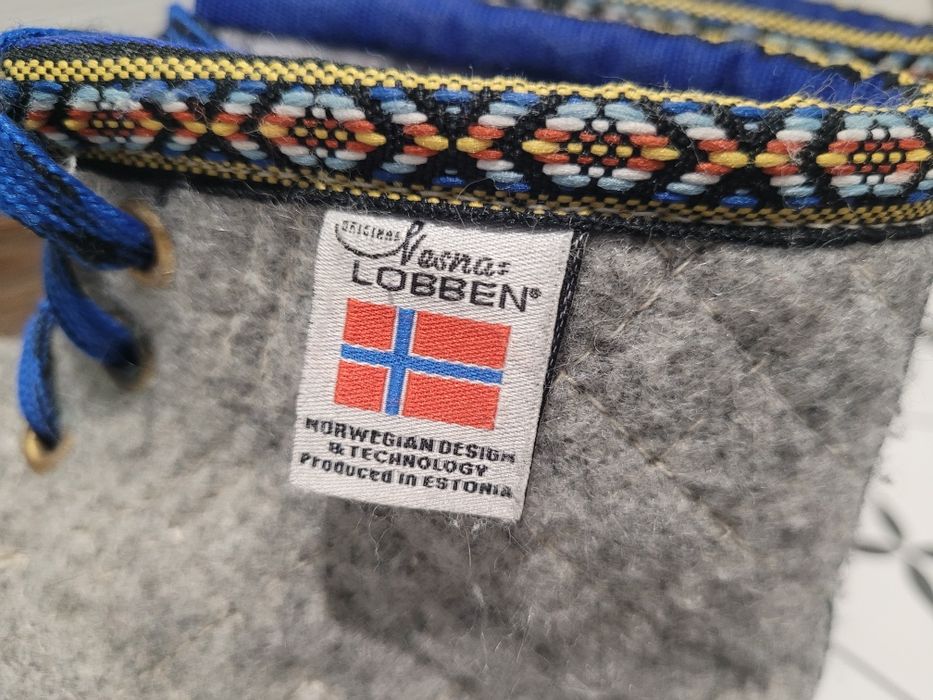 Bambosze r 31 Nesna Lobben wełna termiczne termoaktywne