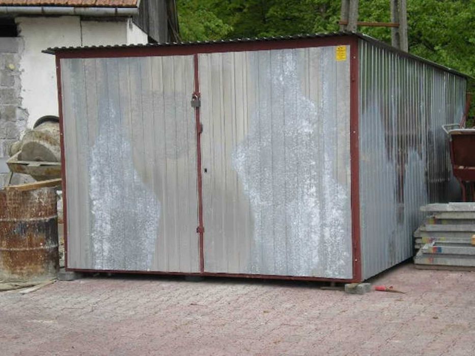 TRANSPORT i montaż cała POLSKA 3x5 III gatunek blachy garaże blaszane