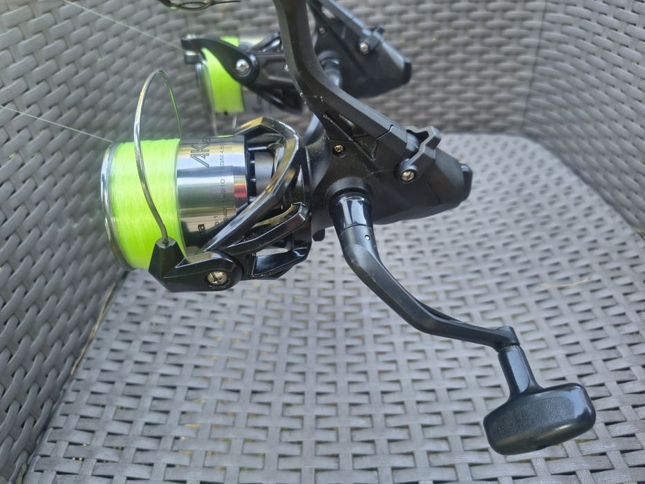 Dwie wędki karpiowe Robinson TeleCarp + Okuma 5000