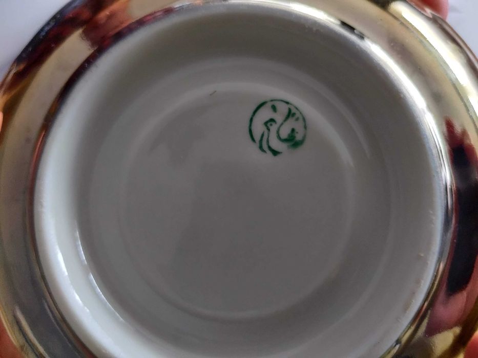 Pozłacany zestaw kawowy Tarnopol