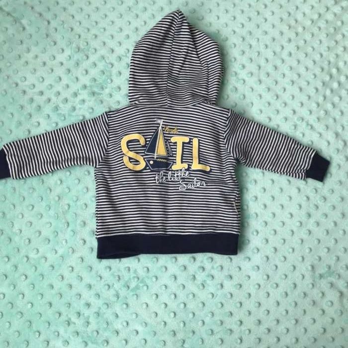 Bluza rozm. 62 motyw marynarski