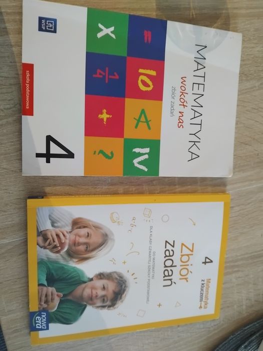 Książki matematyka wśród nas/zbiór zadań do 4 klasy