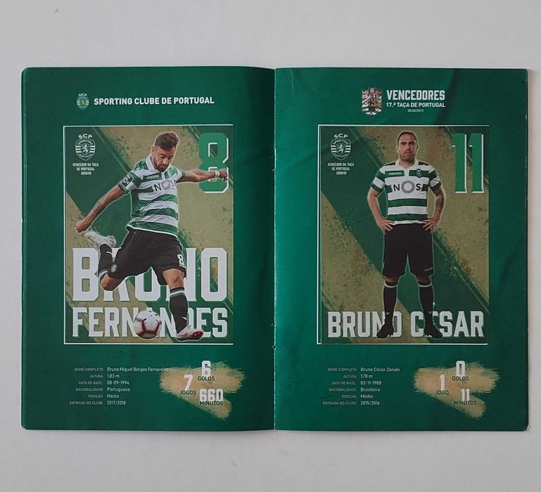 Cadernetas Completas Sporting: Plantel 07-08, Taça 2019