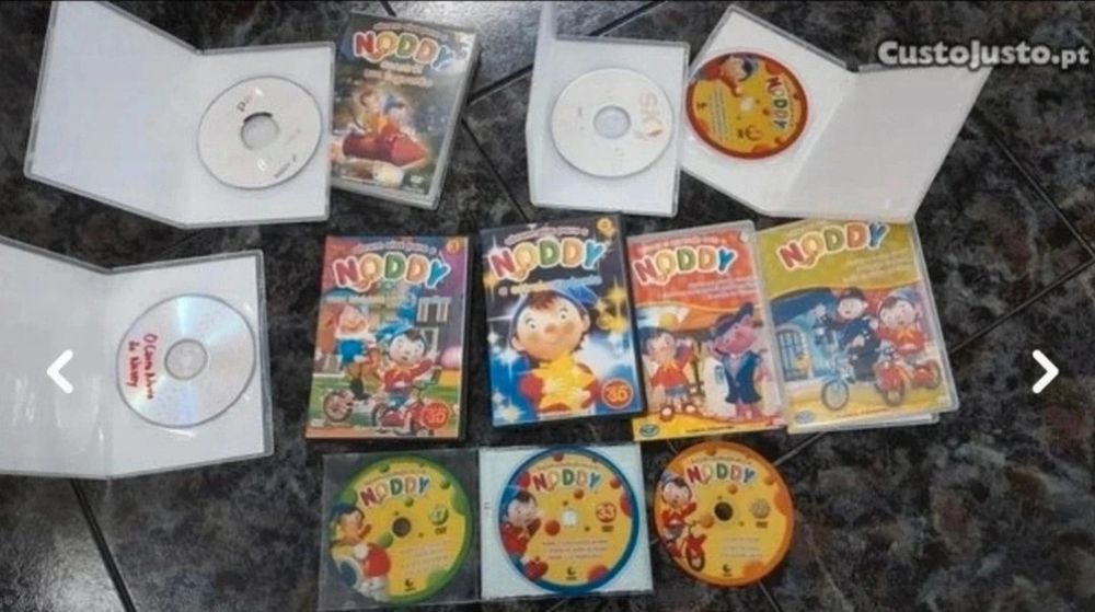 12 DVDs do Noddy