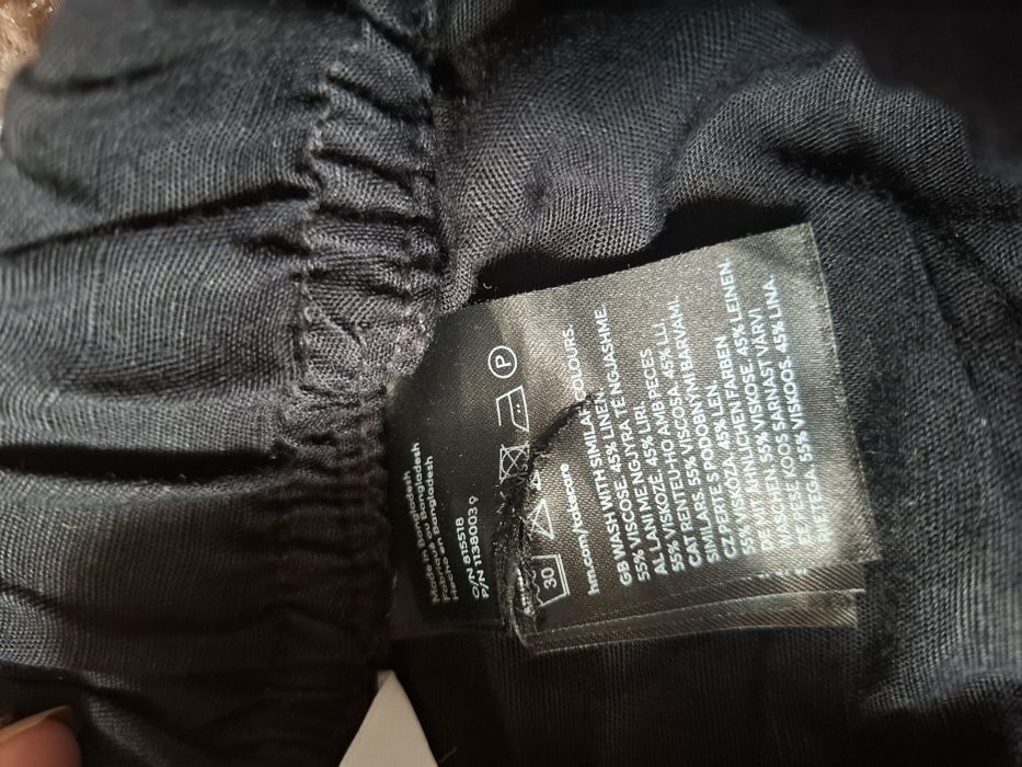 Штаны льняные женские H&M разм.XS