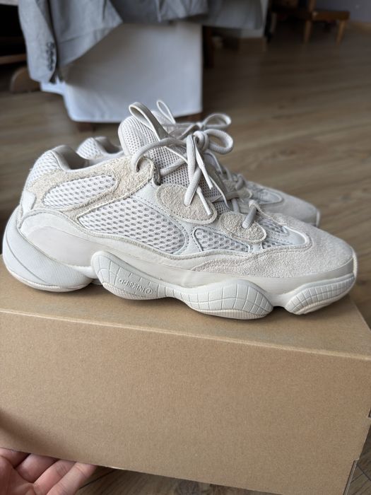 Adidas Yeezy 500 Blush buty sneakersy beżowe 42 2/3