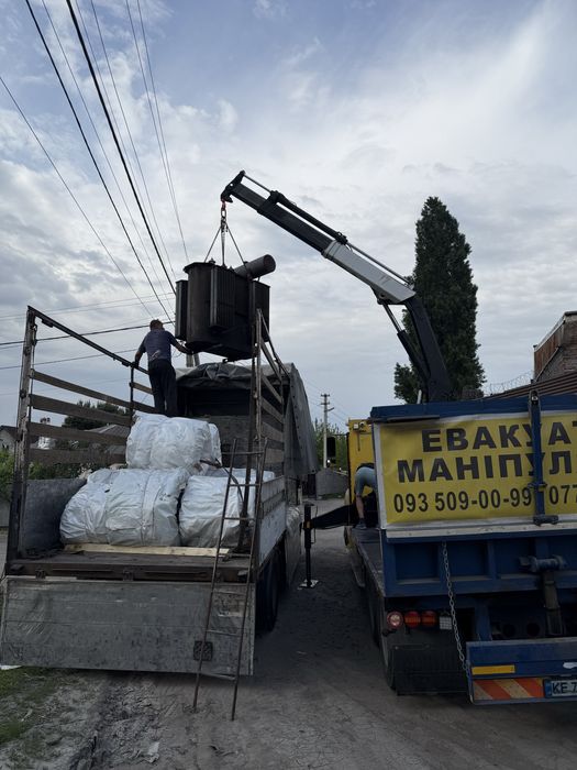 Кран манипулятор эвакуатор с лебедкой