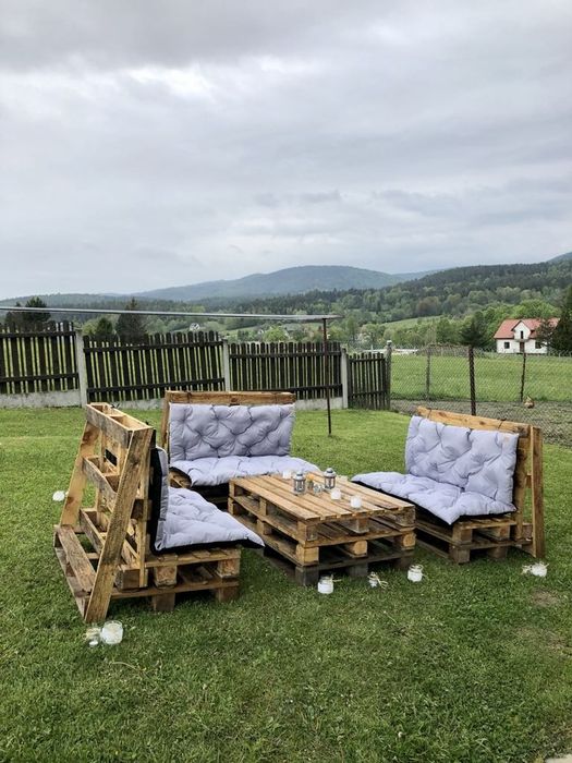 Poduszki na ławki ogrodowe, poduszki na meble z palet
